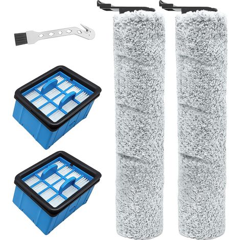 Bissell Ersatzteilset – 2 Bürstenwalzen + 2 Hepa-filter + 1 Bürste – Für 3912n, 4046