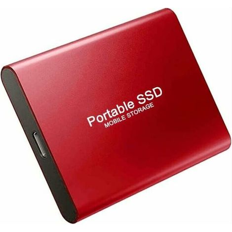 Erweiterungs- Und Upgrade-möglichkeit Mobile Ssd 30 Tb Tragbare Ssd (rot)