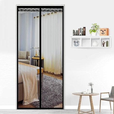 Magnetisches Moskitonetz Für Türen, Fliegengittervorhang, Magnetisches Tür-moskitonetz, Magnetisches Tür-moskitonetz, Geeignet Für Kinderzimmer, Schlafzimmer, Küchentür Usw. (90 X 210 Cm)