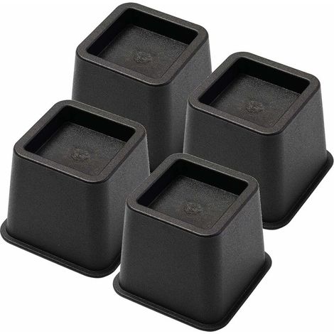 Set Mit 4 Bettfüßen, 7,6 Cm Hoch, Für Sofa, Stuhl, Schreibtisch, Couch Und Etagenbett.