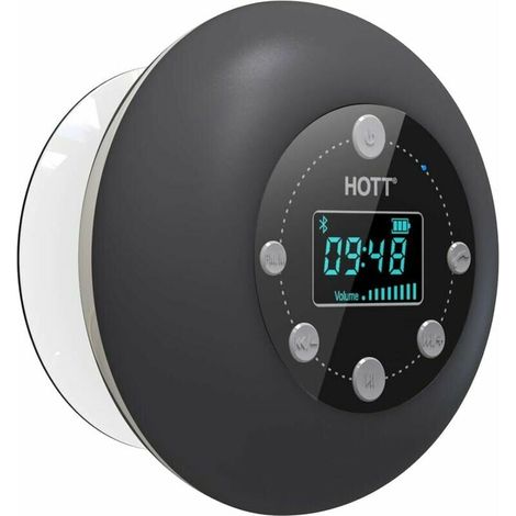 Bluetooth 5.0 Duschradio, Wasserdichter Lautsprecher, Kabellose Badezimmermusik