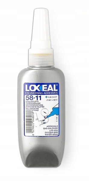 Loxeal 58-11 Anaerober Klebstoff 50 Ml Für Fäden - Gas - Schwer Zu Lösen
