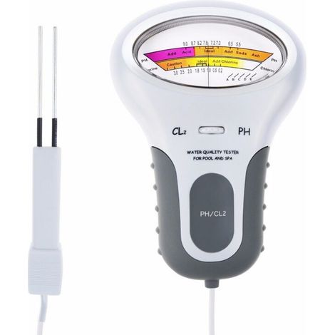 2-in-1-wasserqualitätsmessgerät Mit Ph- Und Chlormessung Für Schwimmbäder, Whirlpools, Aquarien Und Pools – Elektronisches Ph-meter, Tragbares Chlormessgerät, Hochpräzises Ph-meter