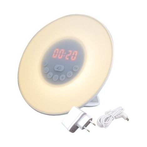 Hf3505/01 Lichtwecker Mit Sonnenaufgangssimulation – 2 Naturgeräusche Und Radio
