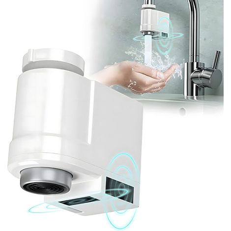 Intelligenter Sensor-wasserhahn, Automatischer Infrarotsensor, Wassersparender Wasserhahn Mit Überlaufschutz, Für Küche Und Bad, Induktiv