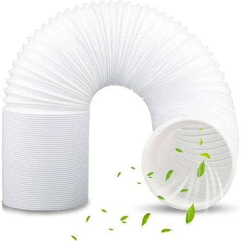 Tragbarer Klimaanlagenschlauch, 150 Mm X 1,5 M Klimaanlagenschlauch, Flexibler Pvc-abluftschlauch Für Klimaanlagen, Tragbarer Klimaanlagen-abluftschlauch