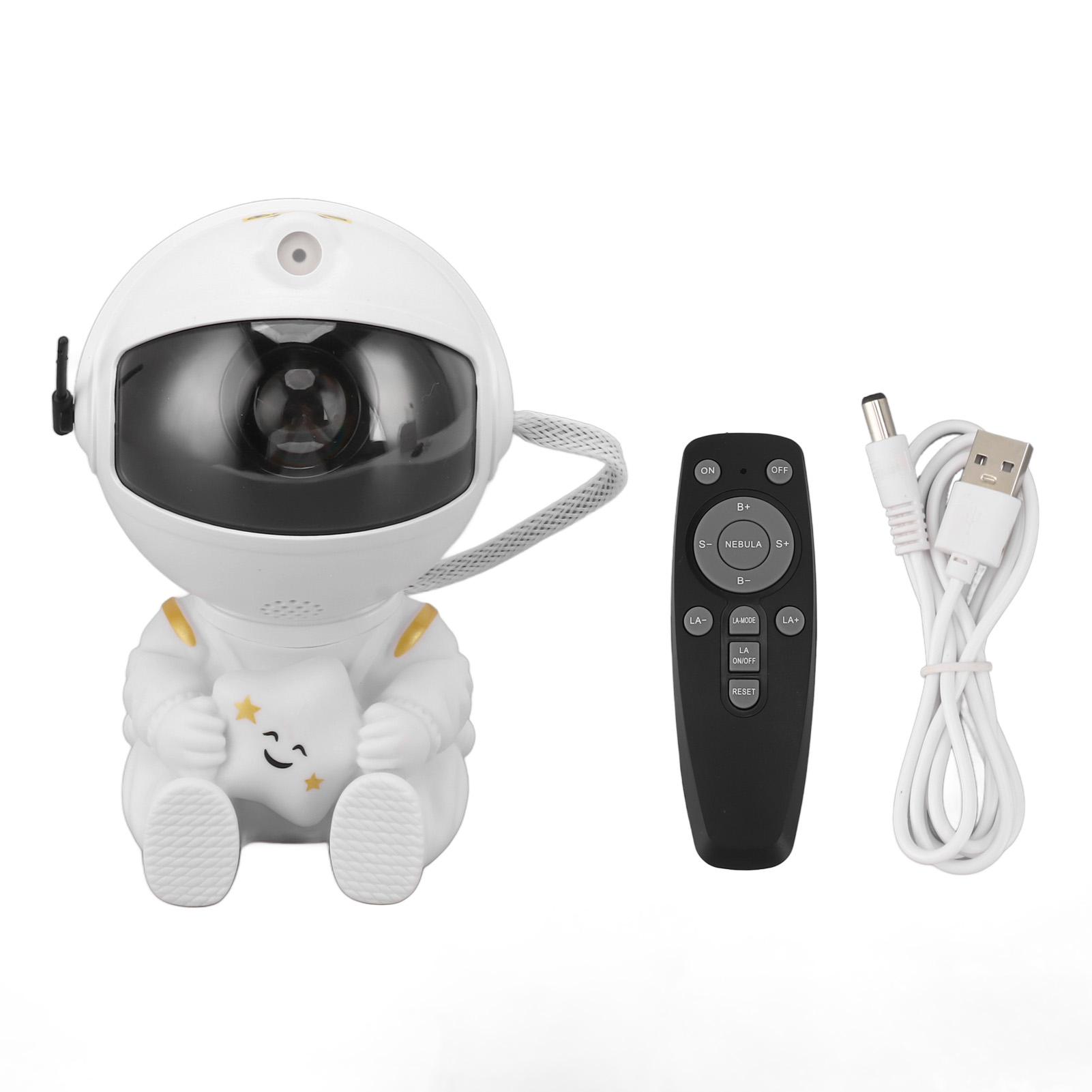 Toivize 360°-astronauten-sternenprojektor Mit Rgb-leds, Fernbedienung, Geräuschlos, Fürs Schlafzimmer, Beruhigende Himmelsatmosphäre, Kompaktes Design