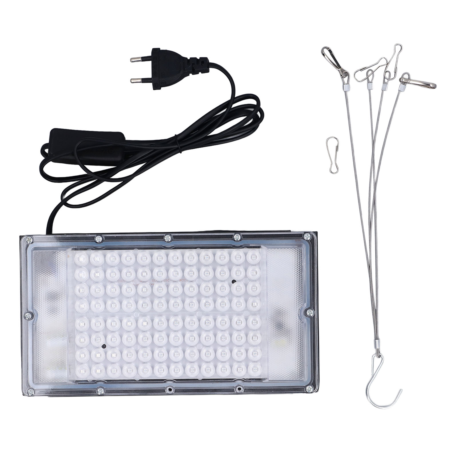 Toivize Led-sonnenlampe 460 Nm – 96 Leds, 30 W, Tragbar Mit Ring Und Haken Für Gesicht Und Körper