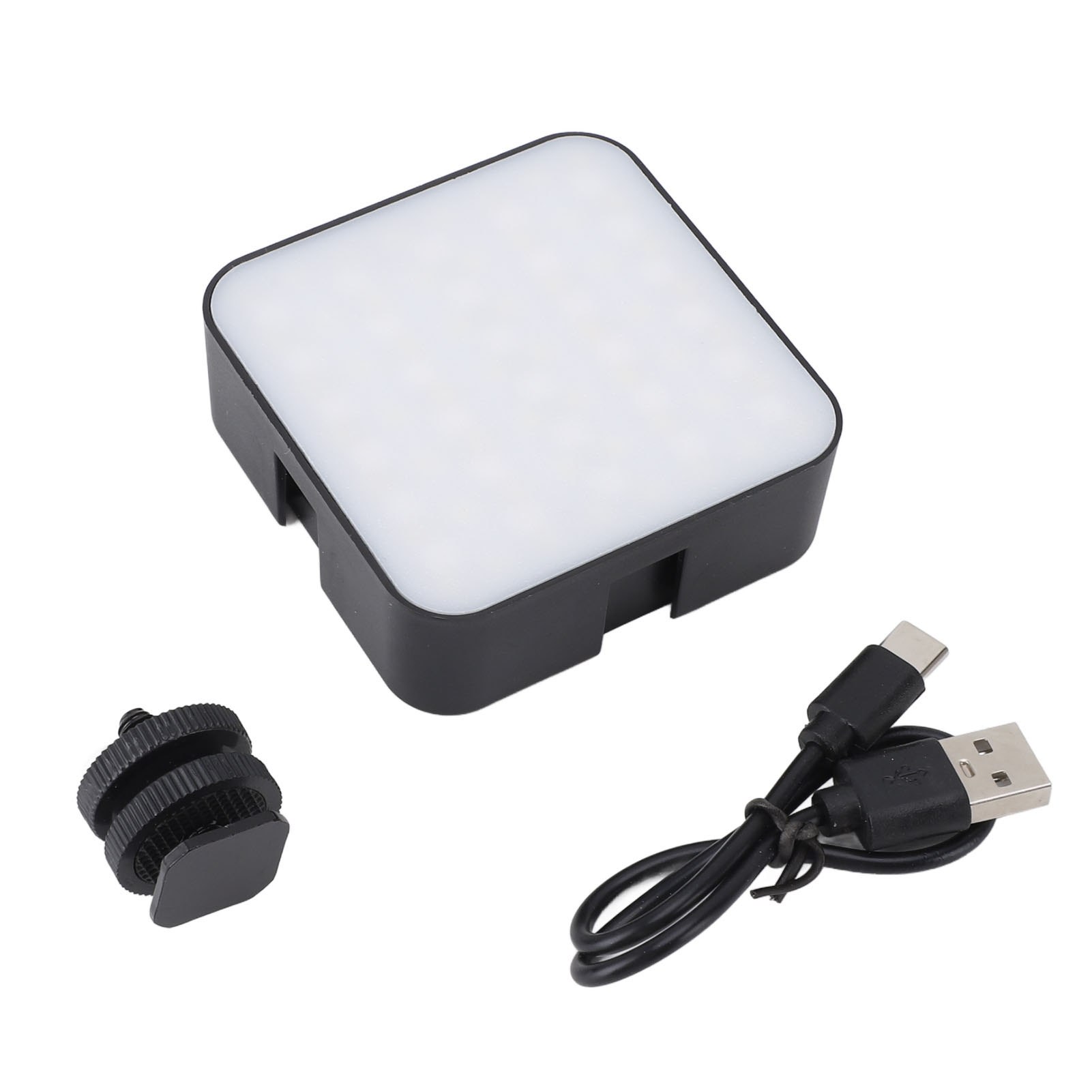 Toivize Rgb-led-lampe 72x72mm Kompakt Wiederaufladbar Usb-c