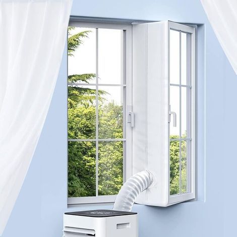 Garden Futurebeijiyi – 400 Cm Wasserdichte Fensterdichtung Für Mobile Klimageräte – Hochdichtes Nano-polyestergewebe – Wasserdicht Und Uv-beständig – Einfache Montage