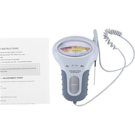 Garden Future Schwimmbadwasser-qualitätstester – Misst Ph-wert Und Restchlor – Genau Und Zuverlässig – Schneller Versand, Batterielos – Pc102-kzq