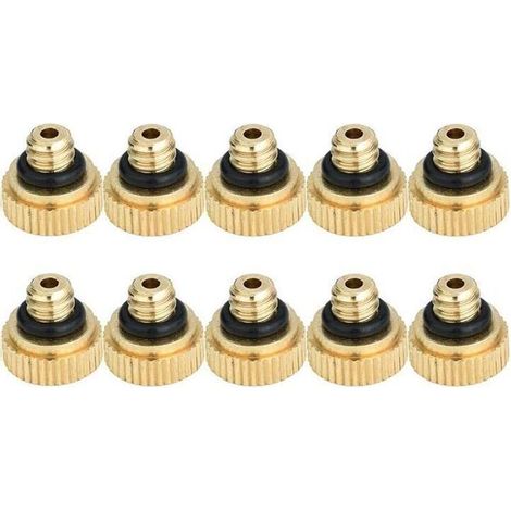Alliandis Set Mit 10 Messing-sprühdüsen Für Kühlsysteme