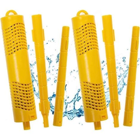 Alliandis Mineralfilterstäbe (2er-pack) Für Whirlpools, Pools Und Spas. Lebensdauer: 4–6 Monate. Die Filterkartusche Mit Langer Lebensdauer Reduziert Den Bedarf An Chlor Und Brom. Universelles Adsorpt