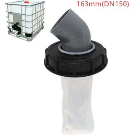 Alliandisc Ibc-containerdeckel Mit Waschbarem Nylonfilter Für 1000-liter-ibc-regenwassersammeltanks, Ibc-containerdeckelfilter, Ibc-containerzubehör, Filter
