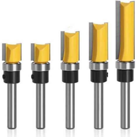 Alliandis Zwei Profilfräsköpfe, Ein Hydraulikhammer-fräskopf, Ein Bündigfräskopf Mit Einem 8-mm-schaft-holzbearbeitungswerkzeug Und Ein Profilfräskopf