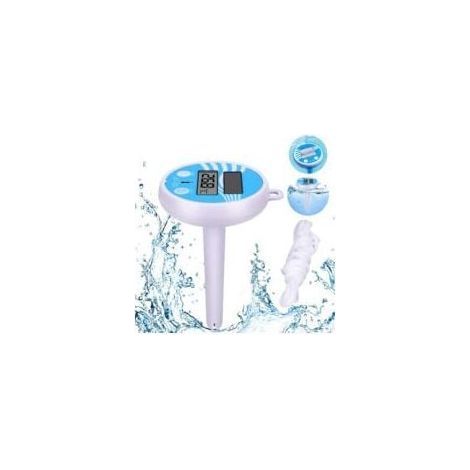 Alliandis Schwimmendes Digitales Solar-poolthermometer Mit Lcd-bildschirm Für Außen- Und Innenpools Und Whirlpools