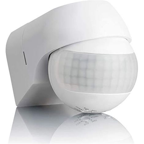 Garden Futurebeijiyi – Infrarot-bewegungsmelder Für Den Außenbereich – 30 M Reichweite – 180° Erfassungswinkel – Einstellbare Helligkeit Von 3 Bis 2000 Lux – Einfache Installation