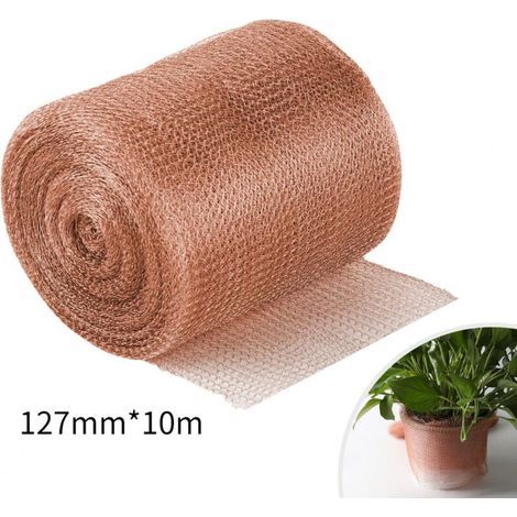 Alliandis Aiperq – 12,5 Cm Reinkupfernetz – Eindringschutzgewebe Für Sämlinge Und Saatgut – Hochtemperaturbeständig – Hohe Dehnbarkeit