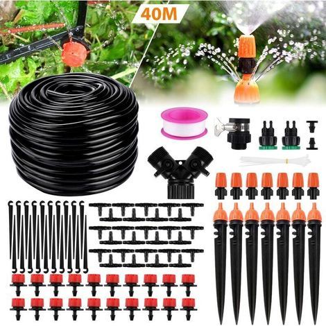 Garden Futurekit Diy-gartenbewässerungssystem, 40 M Tropfbewässerungssystem Für Garten, Rasen, Landschaft Und Gemüsegarten