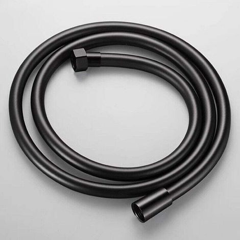 Alliandis 2 M Schwarzer Flexibler Pvc-duschschlauch Für Handpumpe Badezimmer