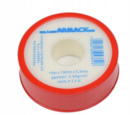 Armack Ptfe-klebeband Professional 19 Mm X 15 M X 0,2 Mm