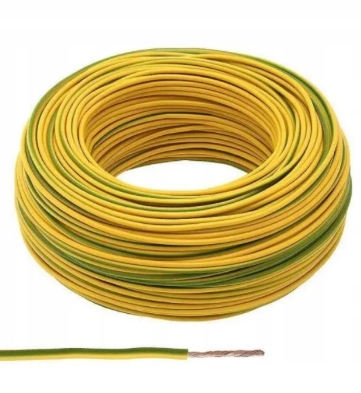 Kabel Lgy 1x4 Gelbgrün 100m