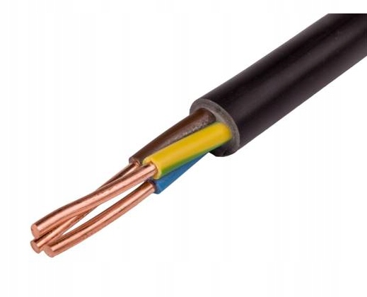Rundes Erdkabel Yky 3x1,5 25m