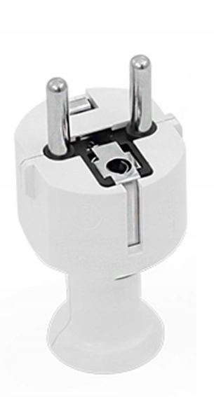 Plastrol Wt-40 Gerader Stecker 16a 250v Weiß