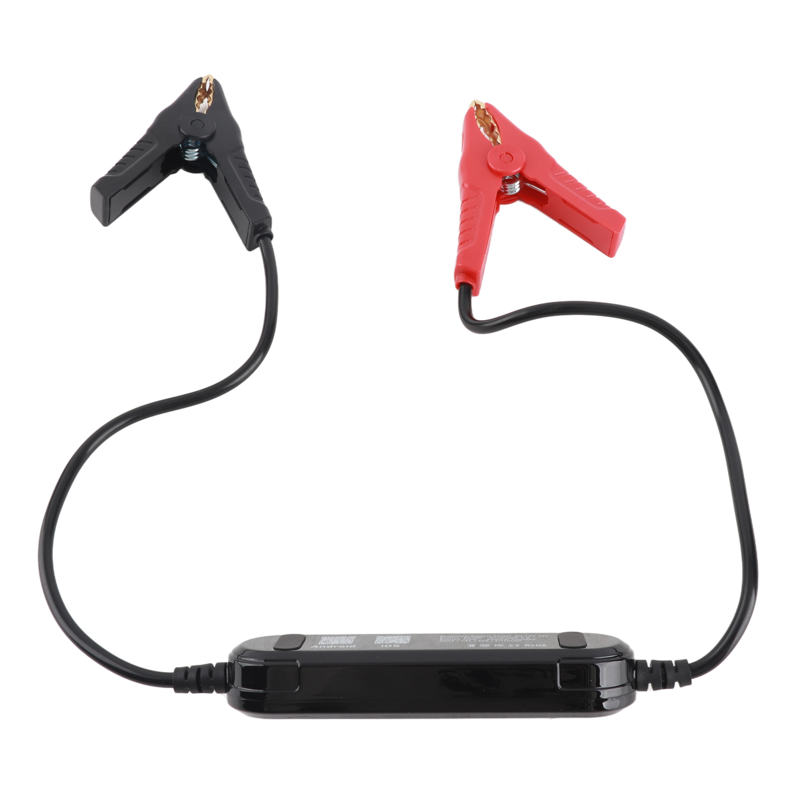 Konnwei Bk200 Bluetooth-autobatterietester 6v/12v/24v Innenwiderstandsanalyse Schwarz