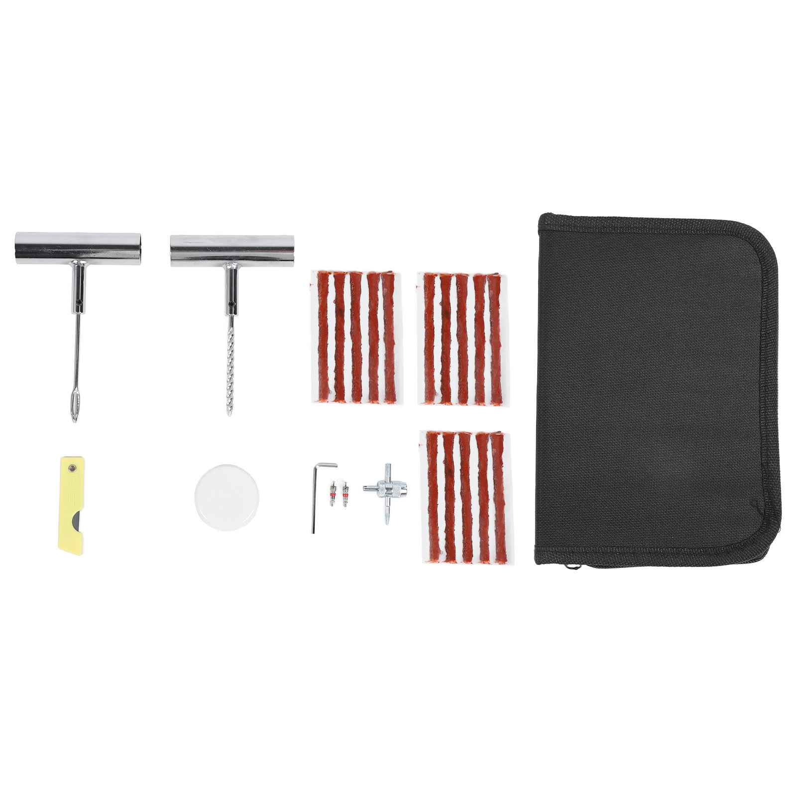24-teiliges Reifenreparaturset - Toivize - Chromstahl - Universell Für Autos Und Motorräder