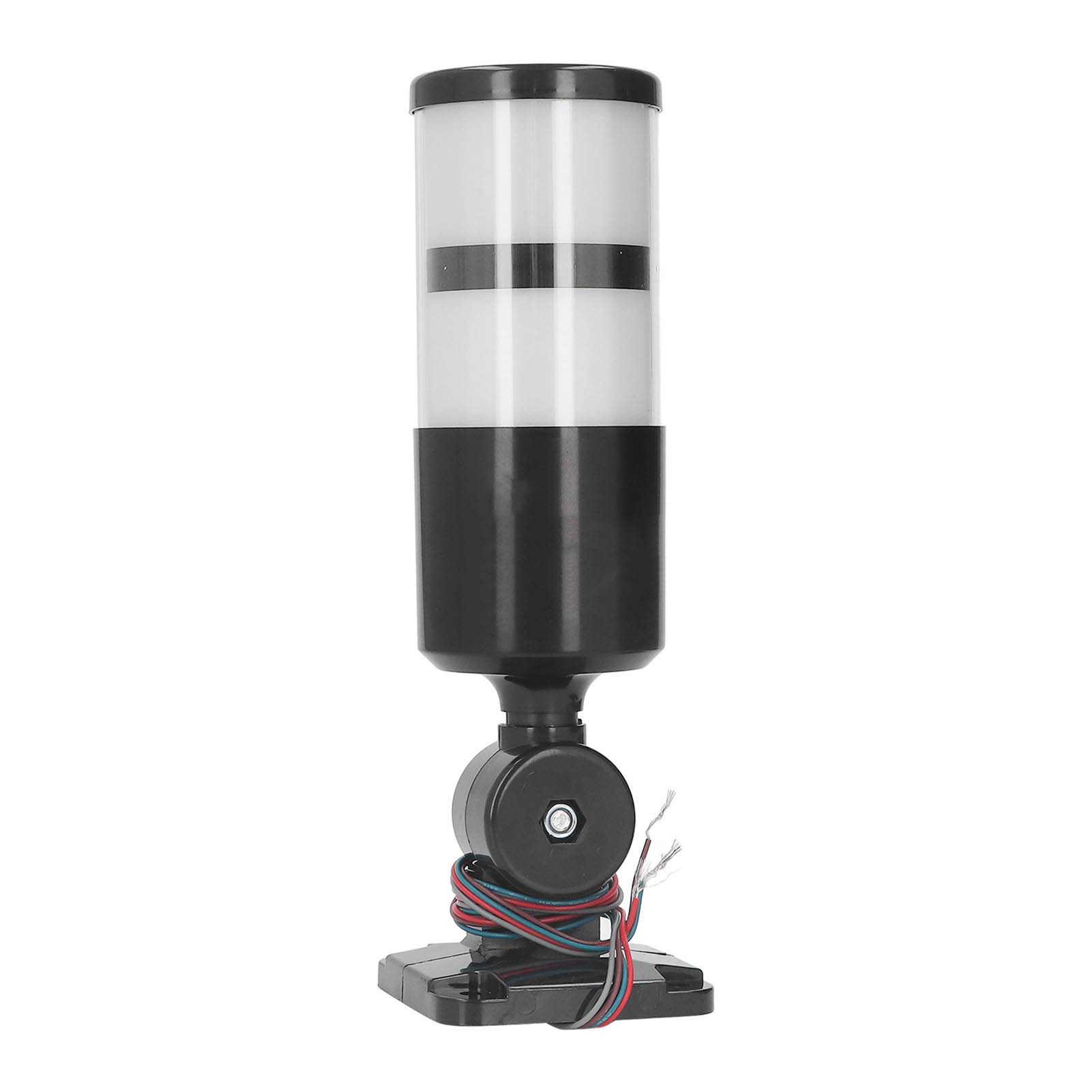 Berm Bem-60-2u-d 23 Cm Faltbarer Led-lichtmast Mit Rotem Und Grünem Summer, 12–24 V, Robuste Abs-konstruktion, Industrielle Signaltechnik