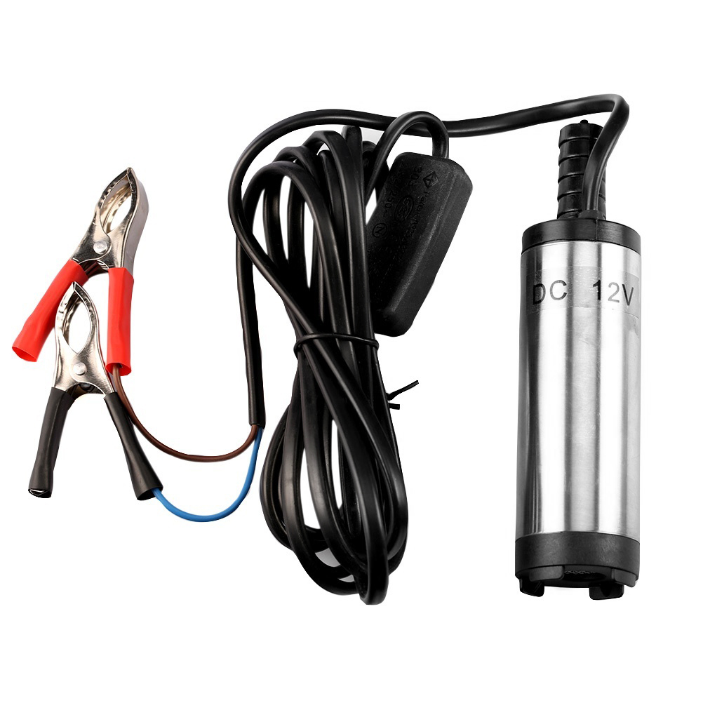 Toivize 12v/24v Elektrische Tauchpumpe Für Diesel-wasser-umfüllung, 12l/min Fördermenge, 16mm Auslass, Kompakt Und Leise, Für Kanister Und Tanks