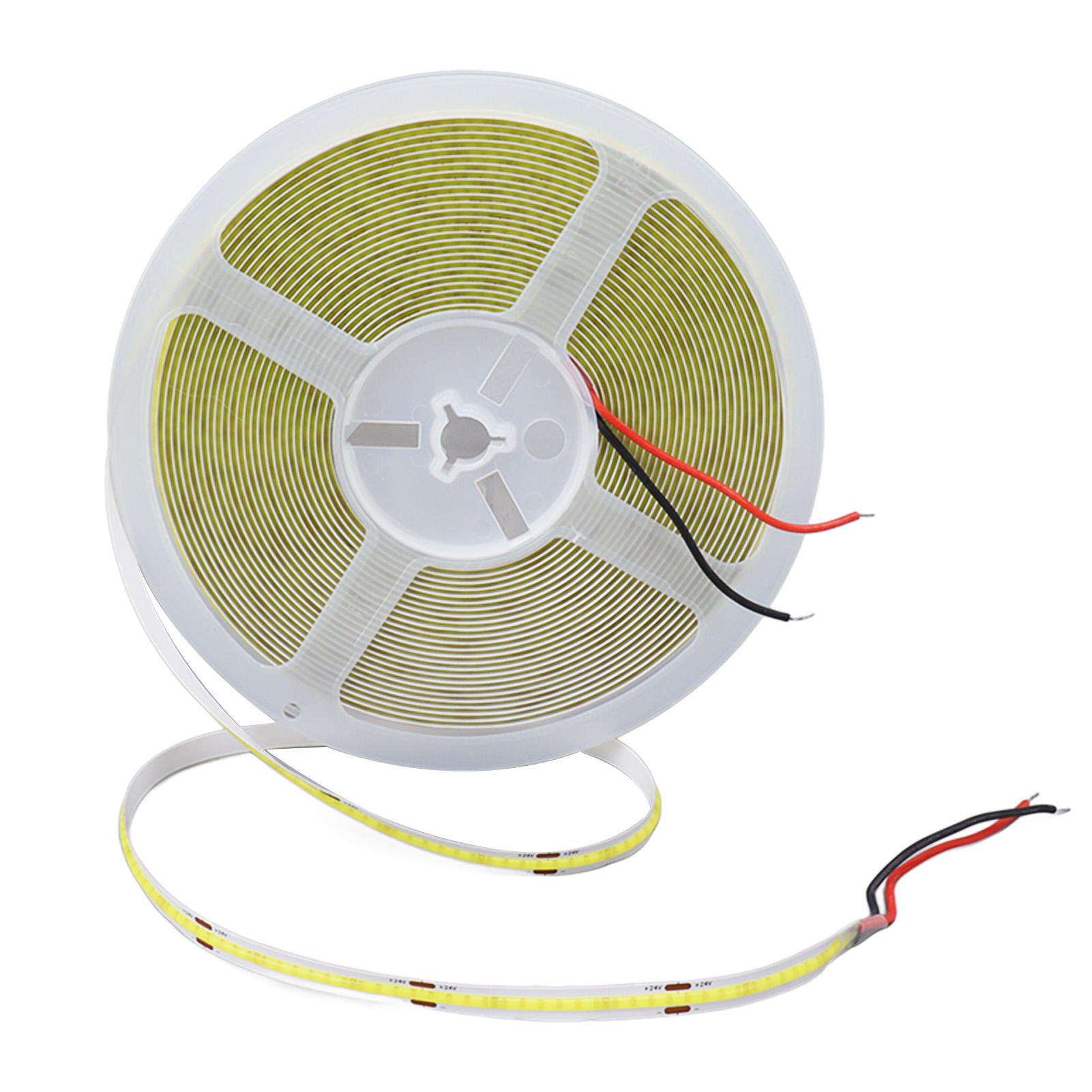 Toivize 10 M 252 Led Cob Led-streifen, Flexibel, Selbstklebend, 24 V, 4000 K, Gleichmäßiges Neutrales Licht Für Den Innen- Und Außenbereich