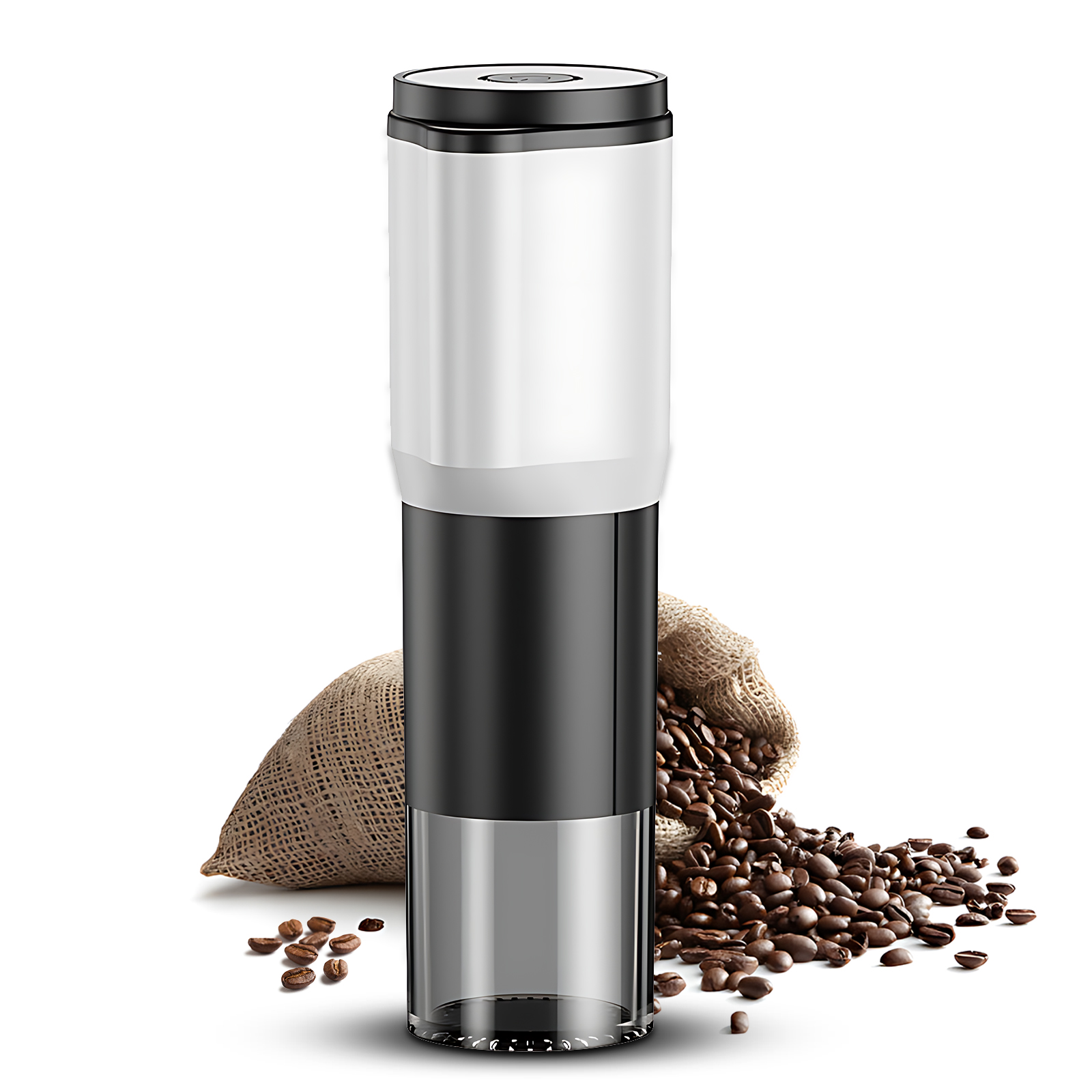 Zt-005 Kabellose Elektrische Kaffeemühle, 5-stufiges Keramikmahlwerk, Tragbar, Usb-aufladbar Für Reisen Und Büro