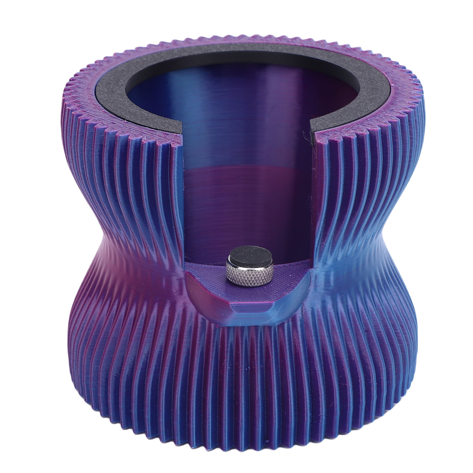Toivize Kaffeetamper Aus Pla-edelstahl, 51/53/58 Mm, Ergonomisch Und Stabil, Blau-violett