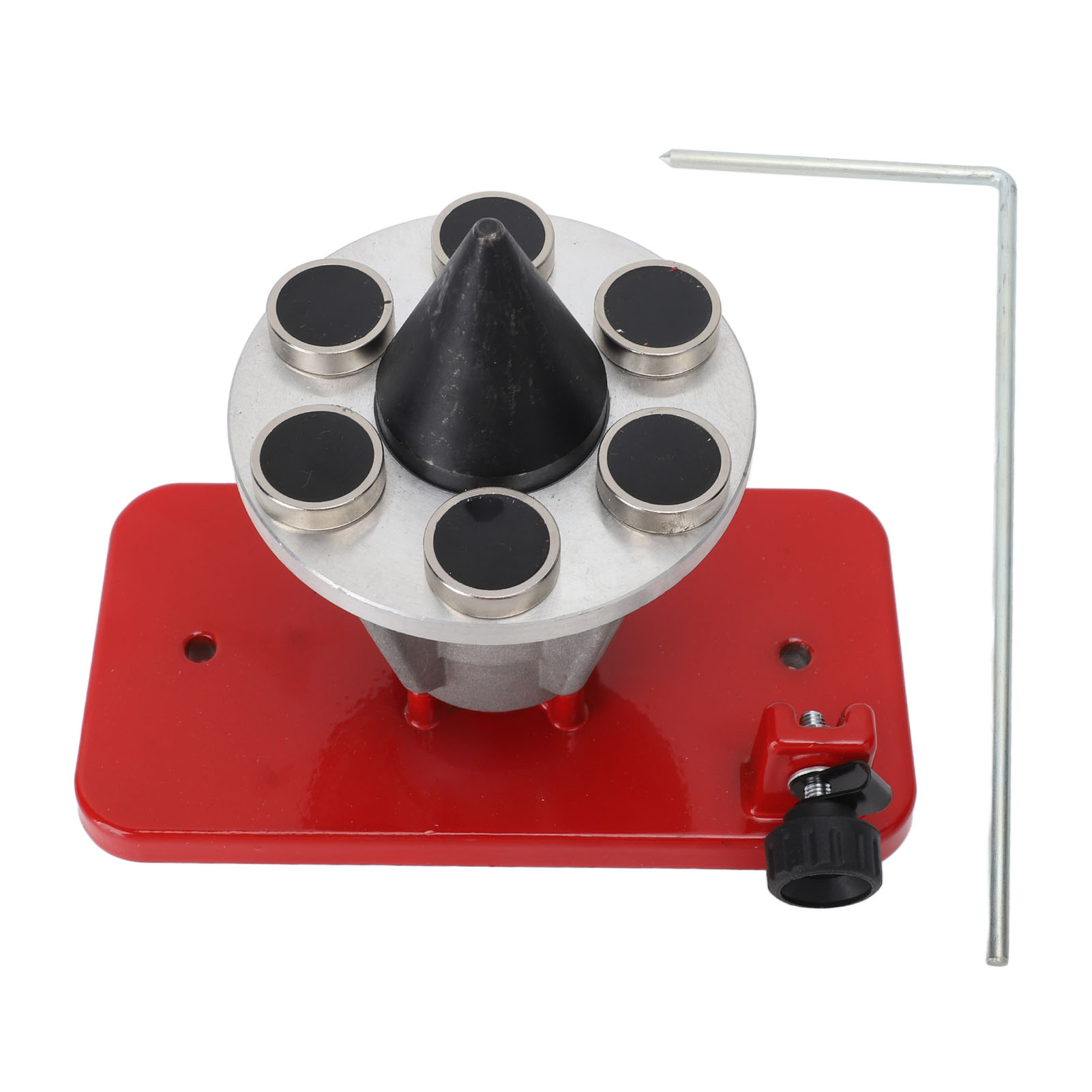 Magnetischer, Wandmontierter Messerauswuchtapparat Modell 339075b / 42-047 Aus Robustem Metall Für Rasenmäher