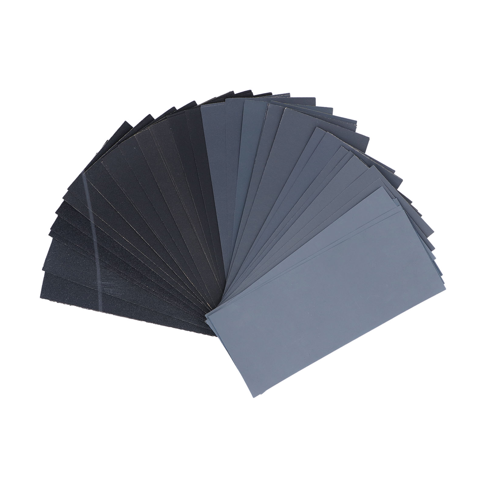 Packung Mit 42 Blatt Wasserfestem Schleifpapier, Körnung 120–3000, Zum Schleifen Von Holz, Metall Und Harz, Für Nass- Und Trockenbearbeitung
