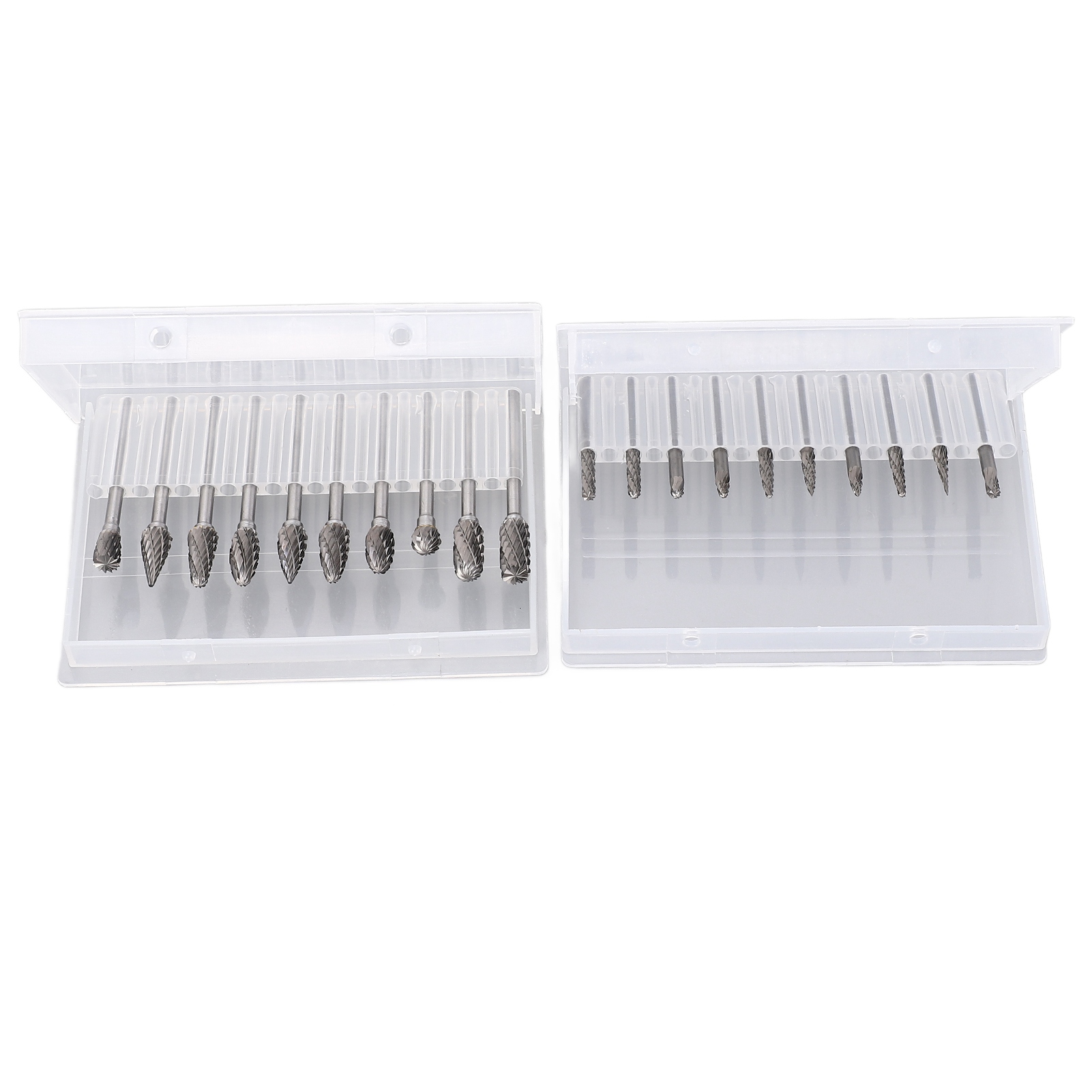 Set Mit 20 Doppelverzahnten Hartmetall-fräsern Mit 3,17 Mm Schaft Zum Gravieren, Für Holzbearbeitung Und Polieren, Kompatibel Mit Dremel