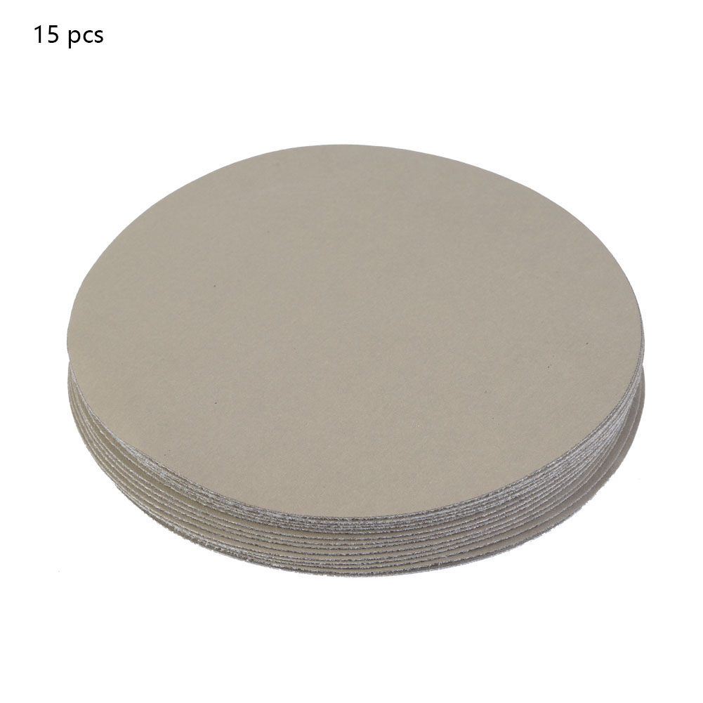 Toivize 125 Mm Rundschleifpapier – 15er-packung, Pflanzenfasern, Körnung 180 Bis 10000, Nass-/trockenschleifen Für Professionelles Hochglanzfinish