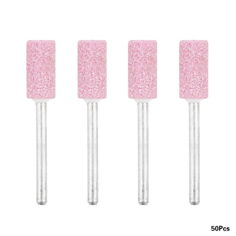 X 10 Mm Zylindrische Keramikschleifaufsätze – 50-teiliges Set Für Dremel-rotationswerkzeuge, Für Präzises Polieren Und Veredeln Von Metall, Holz Und Kunststoff