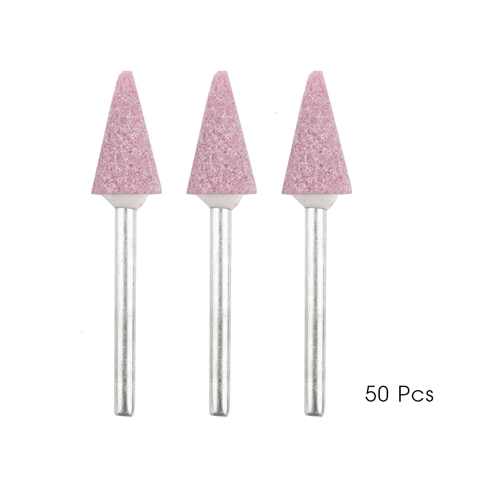 3x10 Mm Konische Keramikschleifaufsätze – 50-teiliges Set Für Rotationswerkzeuge, Hohe Festigkeit, Präzises, Kratzfreies Polieren