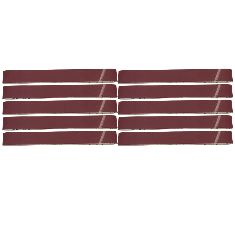 Gxk51-b 915 X 50 Mm Schleifbänder Aus Aluminiumoxid, Körnung 400, Für Holzbearbeitungsarbeiten, 10er-packung