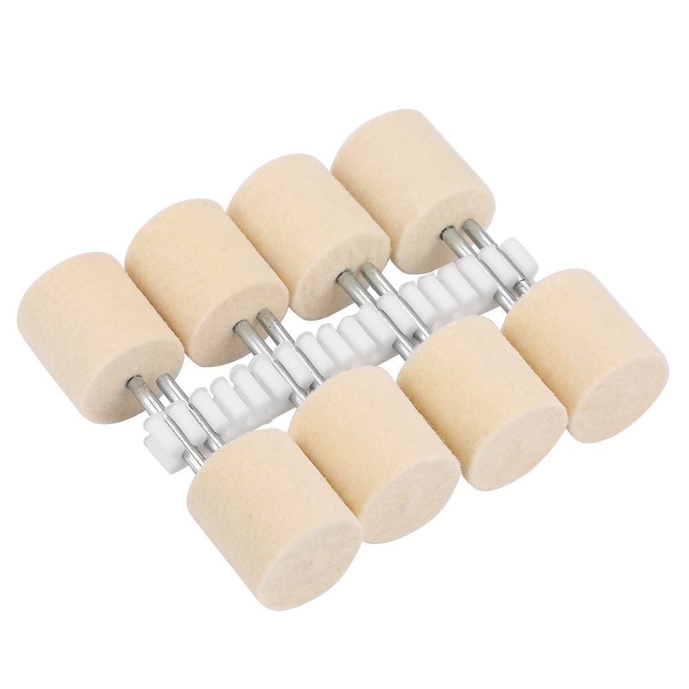 11 3x20mm Zylindrischer Wollpolierkopf – Hochleistungsfilz Für Rotationswerkzeuge, Präzise Bearbeitung Von Metall Und Glas – 8er-pack