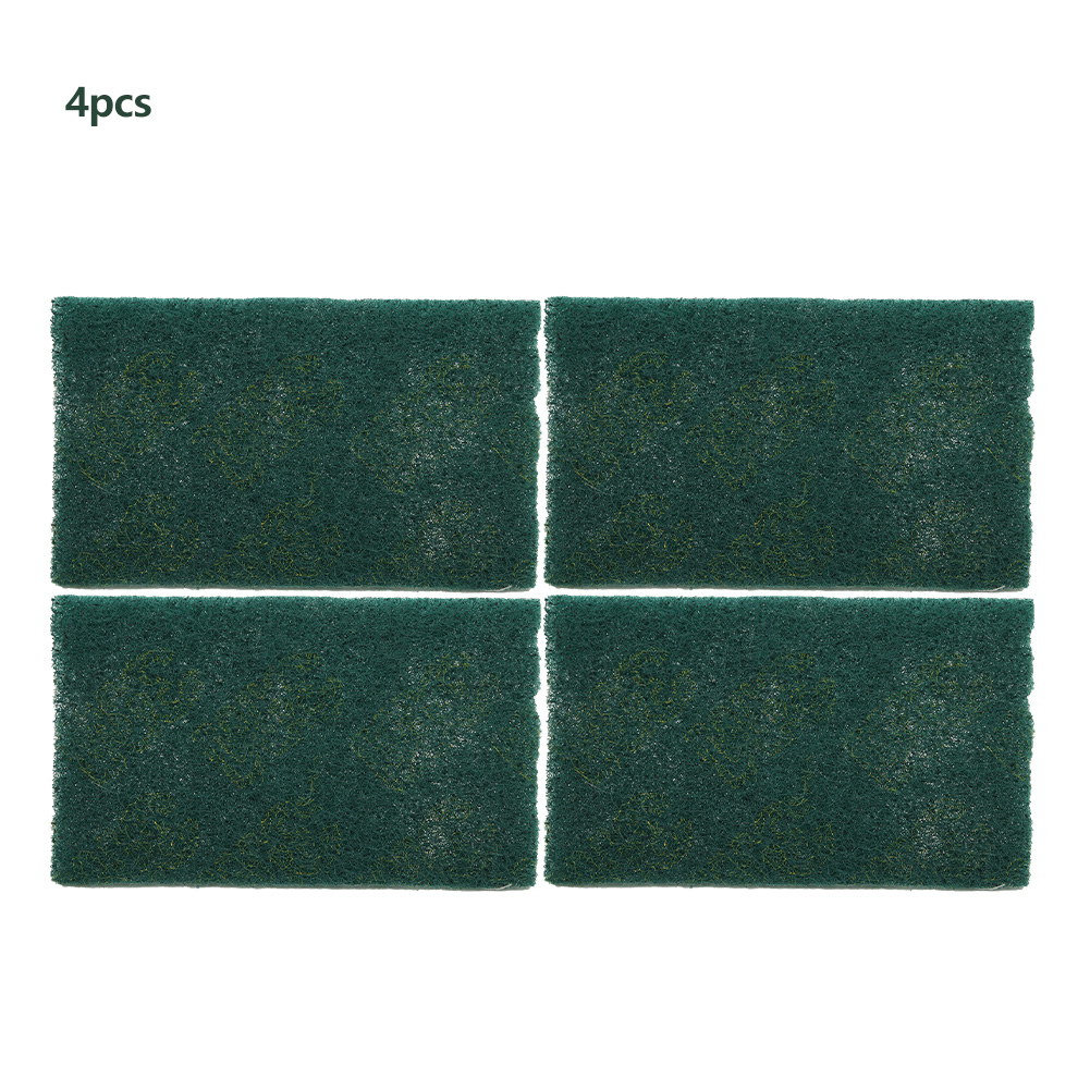 Set Mit 4 Nylon-schleifschwämmen 150x230mm Zum Polieren Und Entrosten, Flexibel Und Wasserabweisend