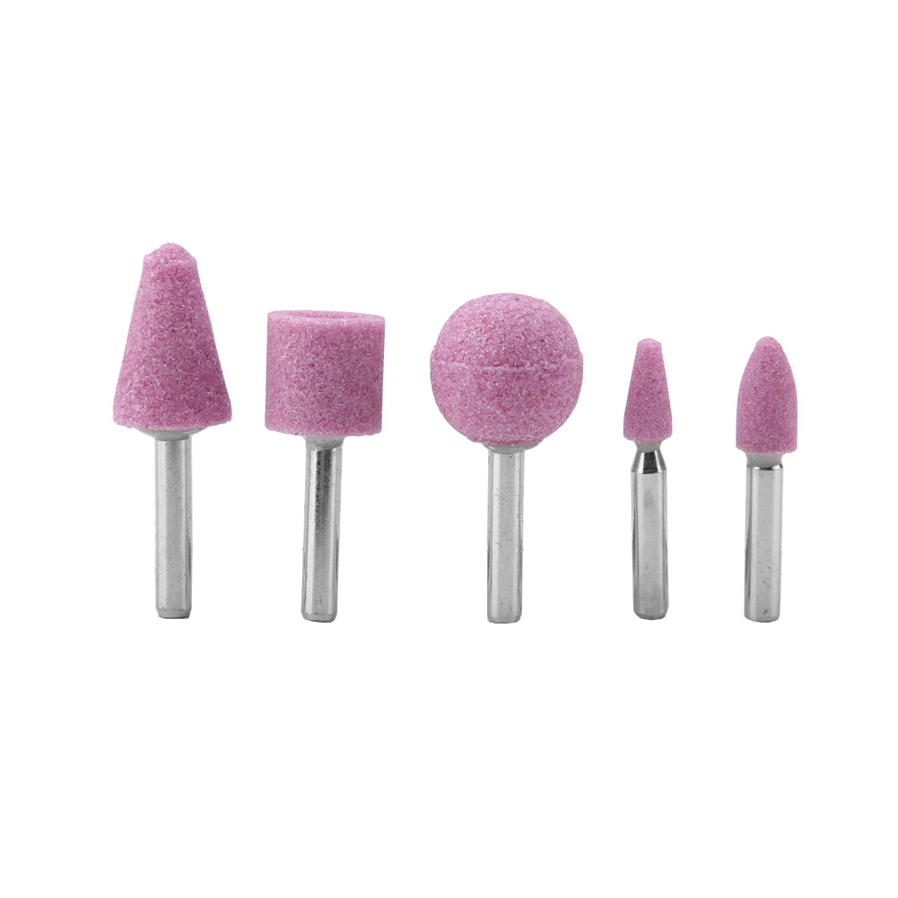 Toivize 5-teiliges Schleif- Und Polierbit-set In Firestone, 6-mm-schaft Für Rotationswerkzeuge, Diamant-keramik