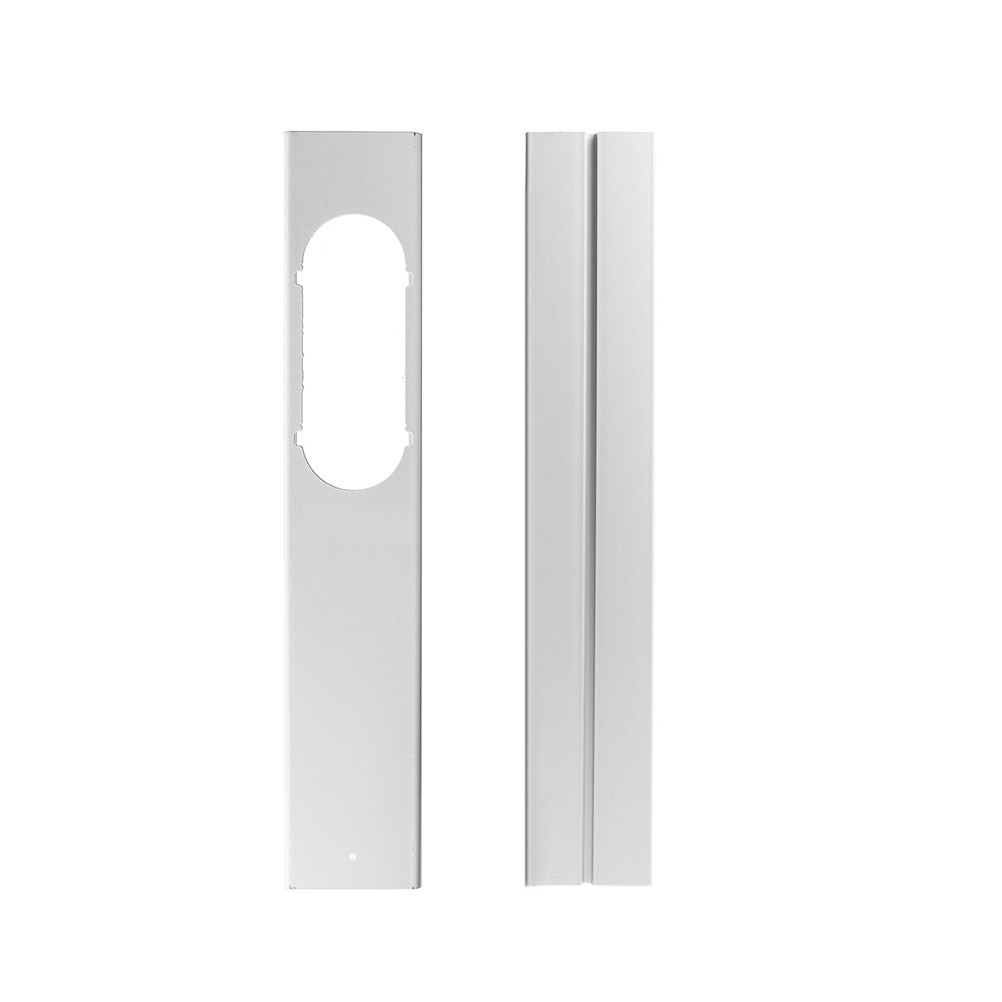 Fensterdichtungsset Für Mobile Klimaanlagen, Universelle, Verstellbare Pvc-platte 55–110 Cm, 2er-set Mit Adapter