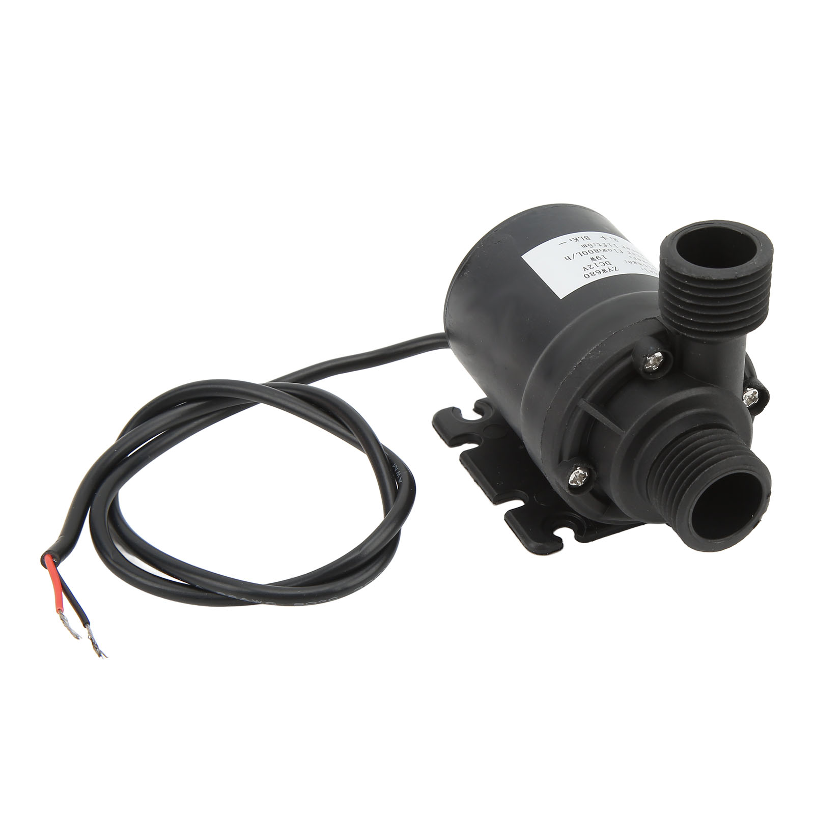 Bürstenlose 12-v-gleichstrom-tauchpumpe, Schutzart Ip68, Fördermenge 800 L/h, Förderhöhe 5 M, Für Springbrunnen, Teiche, Aquarien Und Hydrokultursysteme, Leiser Betrieb