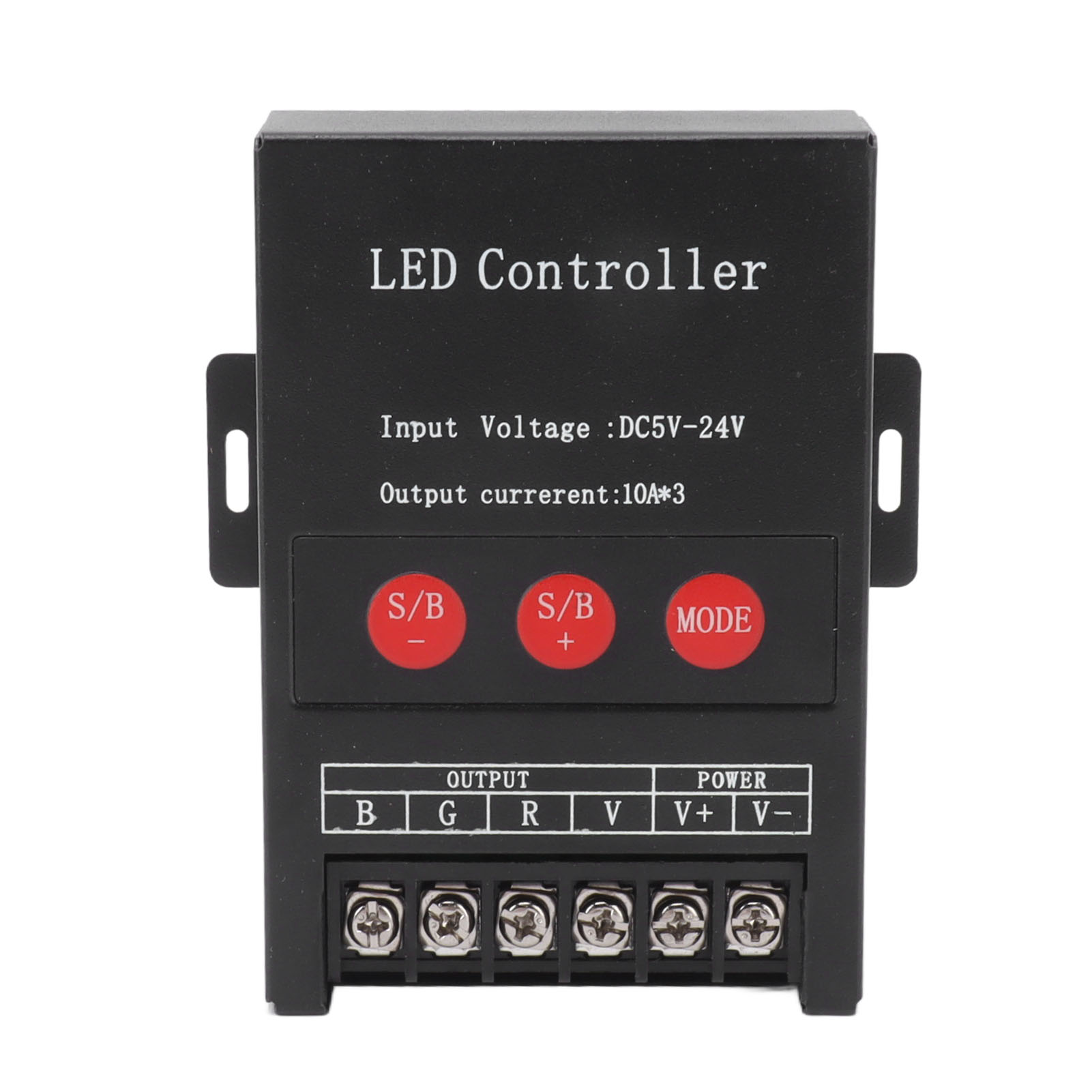 Toivize Hochleistungs-funk-rgb-led-controller Mit Metallgehäuse, 15 Modi, Funkfernbedienung Für 5-24v-led-streifen