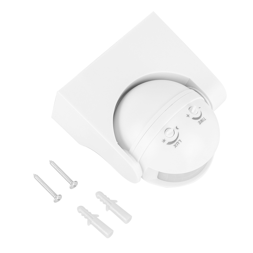 Toivize Pir-bewegungsmelder 110–240 V, Automatischer Lichtschalter, Abs, 180°, 11 M, Für Flur Und Treppenhaus