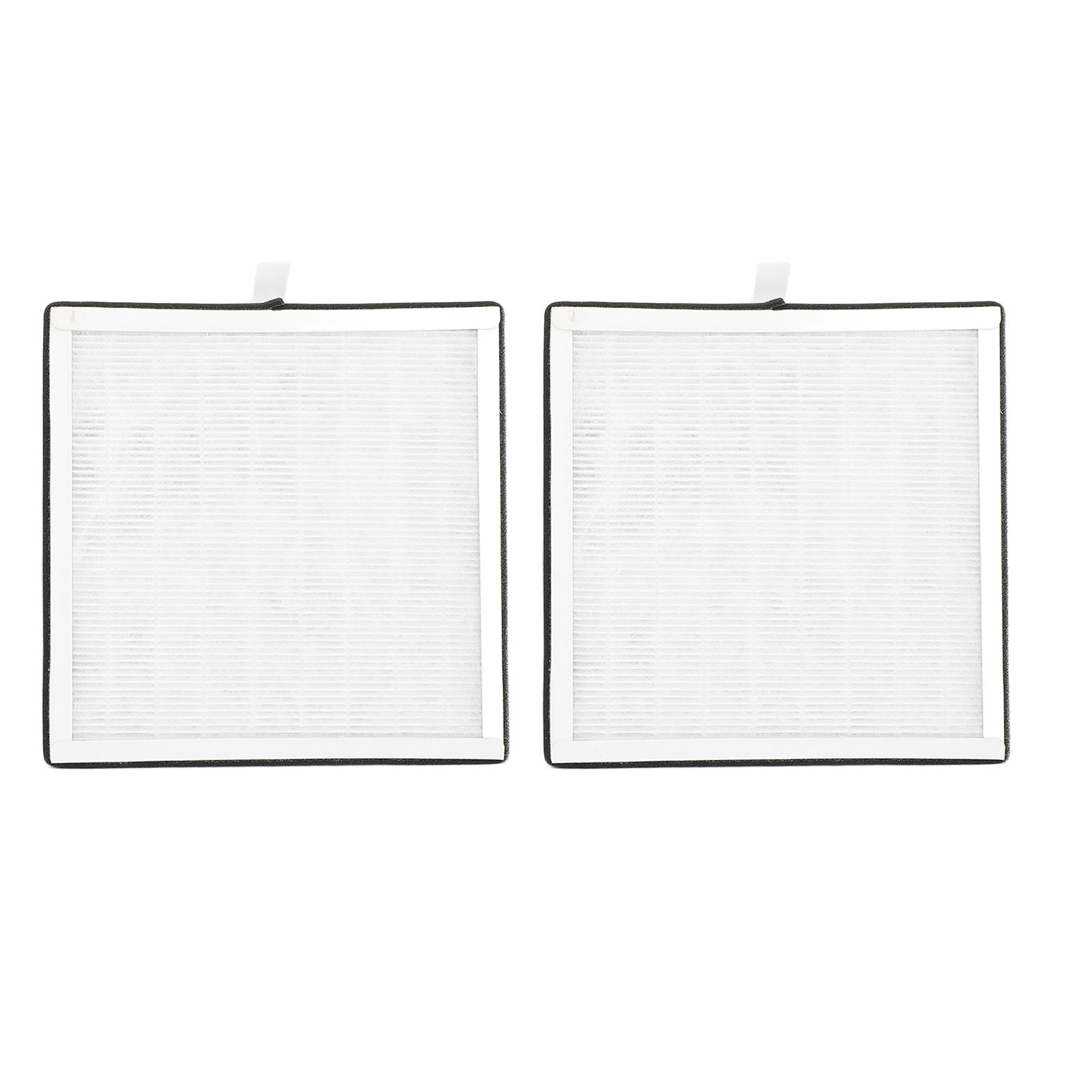 2er-pack Ersatzfilter Für Purezone Peairfil Luftreiniger, Hepa H13 Und Aktivkohle, Abmessungen 22,6 X 21,7 X 2,3 Cm
